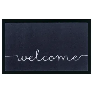HANSE HOME Cozy Welcome 45 x 75 cm Grau/Creme