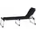 Dreibeinliege Alu-XXL 209 x 70 x 86 cm Schwarz