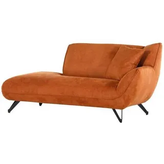 Livetastic Chaiselongue , Cognac , Textil , Füllung: Polyester , 190x90x95 cm , Stoffauswahl, seitenverkehrt erhältlich , Wohnzimmer, Sofas & Couches, Sofas, Recamieren