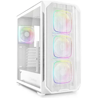 Sharkoon AK5M RGB (weiß, Tempered Glass)