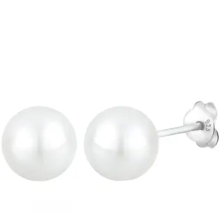 Elli Ohrringe Elegant Muschelkernperlen Silber 925 925