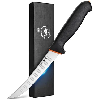 Golden Bird Ausbeinmesser profi, 15cm Fleischmesser mit ergonomischem Griff, Metzgermesser, Edelstahl Grillmesser scharf, Outdoor Messer für Küche - Geschenke für Männer Frauen