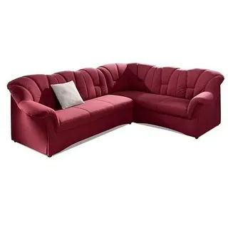 DOMO collection »Papenburg B/T/H: 242/190/84 cm L-Form« wahlweise mit Bettfunktion, Langer Schenkel links oder rechts,