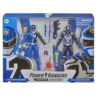 Power Rangers Lightning Collection Spezieller S.P.D. A-Squad Vs. B-Squad Blauer Ranger 2er-Pack 15 cm große Figuren