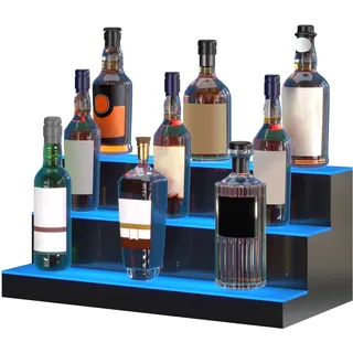 Vevor Weinregal 60 x 30 x 25 cm Transparent