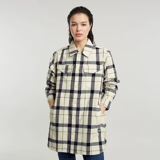 G-Star D25222-d716 Überhemd - Milk Remy Check - 2XS