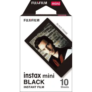 Instax Mini Film 10 St. schwarz