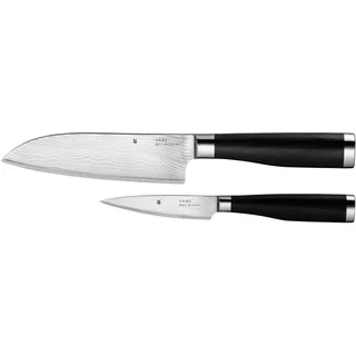 WMF Yari Messerset 2-tlg. Santoku-/Allzweckmesser 67 Lagen Schwarz