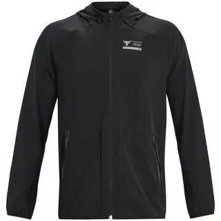 Under Armour Pjt Rock Unstoppable Jacket ruby brown hibiscus full heather M