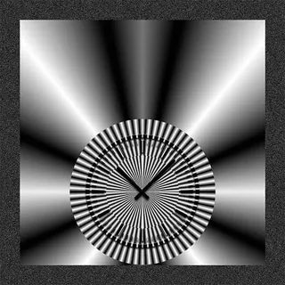 3073 Dixtime Designer Wanduhr, Wanduhren, Moderne Bürouhr  70cm x 70cm