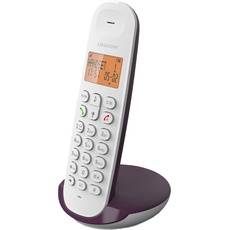 Bild Iloa 150 Schnurloses Festnetztelefon ohne Anrufbeantworter – Solo – analoge und DECT-Telefone – Aubergine