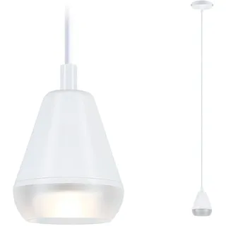 Paulmann Luia 1-flg. 8 cm rund transparent/weiß