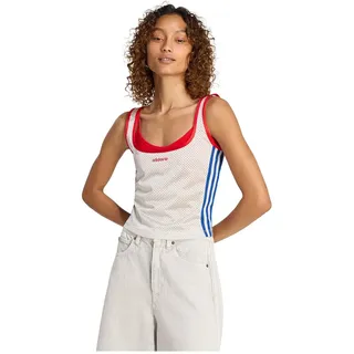 Adidas Originals Mesh Ärmelloses Oberteil - Chalk Pearl - M