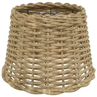 vidaXL Lampenschirm Braun Ø30x20 cm Korbweide