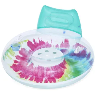 BESTWAY Schwimmring Tie Dye 106 cm Bunt