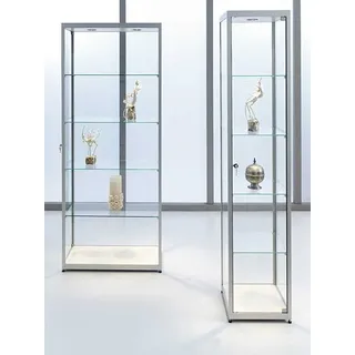 Vitrine sdb grau, 200x40x40 cm