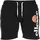 Herren Bossini Fleece Shorts Schwarz L EU