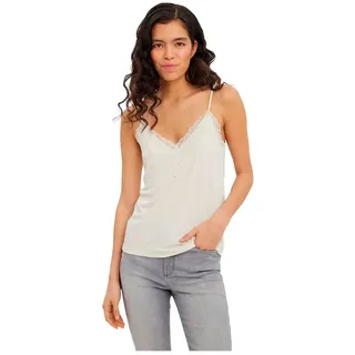 Vero Moda Bia ärmellose Bluse - Beige - XL
