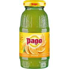 Pago Orangensaft 100% 200ml Mehrweg - 24er Vorteilspack von Pago