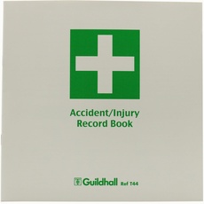 Guildhall Unfallbuch 20 Seiten 210 x 200 mm 5 Stück grün/weiß