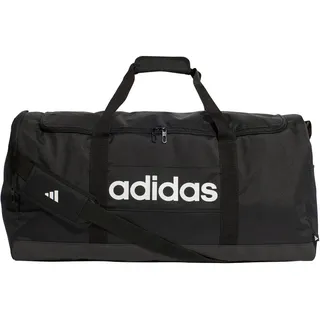 adidas Essentials Linear Duffel Bag L Schwarz/Weiß