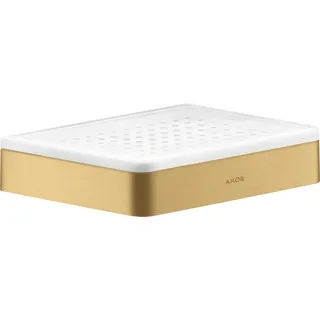 hansgrohe AXOR UNIVERSAL Accessories Seifenschale / Ablage, 42803250, Farbe: Brushed Gold Optic