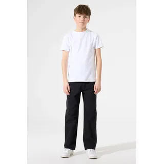 Garcia Straight-Jeans "Ilyano" Etwas niedrigere Leibhöhe, schwarz