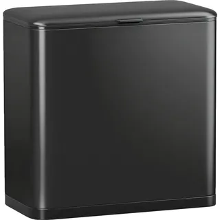 8-Liter-Mülleimer aus Edelstahl, freistehend oder zur Wandmontage