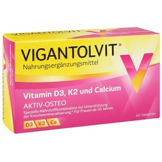 Bild von Vitamin D3, K2 und Calcium Tabletten 60 St.