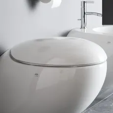 Bild Alessi One WC-Sitz mit Deckel abnehmbar, H892971, Farbe: weiß