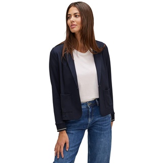 STREET ONE Damen A211997 Blazer, deep Blue, 42