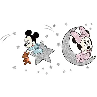 Kibi Wandtattoo Mickey Mouse Wandtattoo Mickey und Minnie Wandaufkleber Mickey Mouse wandsticker Mickey Maus Wandsticker Kinderzimmer Micky Mouse Aufkleber Wanddeko Wandsticker Minnie Maus