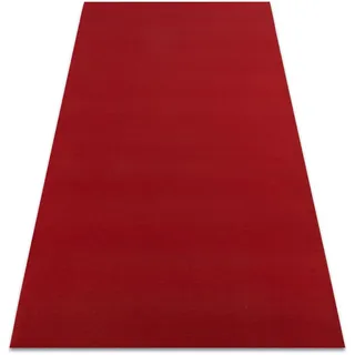 rugsX Läufer Antirutsch Rumba 60/300 cm , Rot , Textil , Rechteckig , 60x300 cm , Teppiche und Böden, Teppiche, Teppichläufer, Läufer
