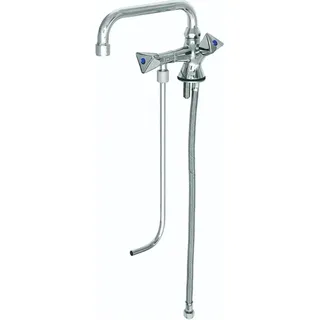 Wasserhahn, Küchenarmatur, Wasserarmatur, Kaltwasserstandhah - BRUSE, für Kaltwasser - Silber