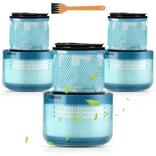 (3 Stück) Ersatzfilter für Dyson V15 Detect Complete, V15 Animal, Vakuumfilter für Dyson V11 SV14, Ersetzen Art.-Nr. 970013-02, 3-Filter-Kit, waschbar und wiederverwendbar