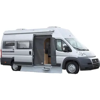 Hindermann Insektenschutzvorhang Schiebetür 100 x 200 cm Schwarz