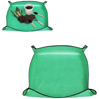 50x50cm Grün Gartenmatte Pflanzen Umtopfen Matte Wasserdicht Faltbar