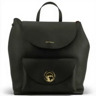 Mode Coccinelle Tasche Nikla Damen Schwarz Aus Leder