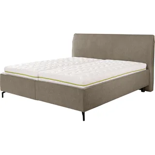 alina Polsterbett »Serina« Wahlweise mit Matratze und Lattenrost, in diversen Ausführungen, grau