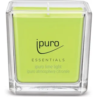 ipuro ESSENTIALS Duftkerze Lime Light  125g