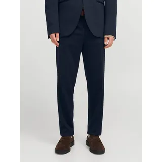 JACK & JONES Jaxon Jersey Anzughose - Dark Navy / Slim Fit - 56