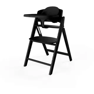 cybex Gold Hochstuhl , Schwarz , Holz, Kunststoff, Textil , Buche , massiv, Sperrholz , 47.3x81.5x62.6 cm , Fußstütze verstellbar, Sitzfläche verstellbar, zusammenklappbar, Bezug waschbar, 3-Punkt-Gurt, Tablett , Babymöbel & Kindermöbel, Babyzimmer, Hochstühle