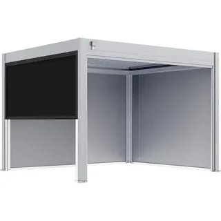 Paragon Outdoor Seitenteil für Pergola Grand Tuscan 10 Grau 279 cm x 237 cm