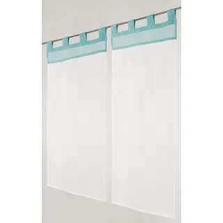 Linder Scheibengardinen mit Laschen