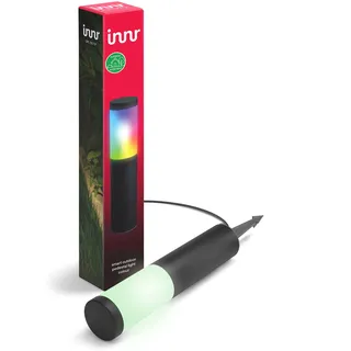 innr Smart LED Sockelleuchte Erweiterung, White & Color, Wegeleuchten außen, Spotlight, Gartenbeleuchtung, 1-Pack (OPL 130 C Basisset benötigt)