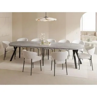 WFL GROUP Twixy Ø 100 cm grau