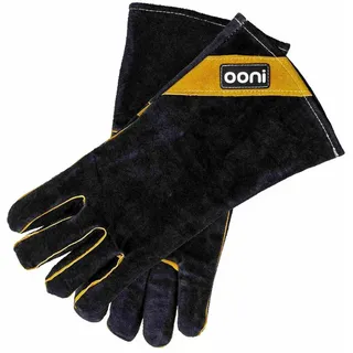 Ooni Grillhandschuhe schwarz Leder