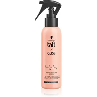 Schwarzkopf Taft x Gliss Multifunktionshaarspray für thermische Umformung von Haaren Lovely Long 150 ml