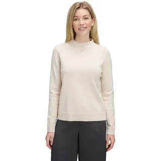 Betty Barclay Damen, Basic-Strickpullover mit Stehkragen", 44, beige,