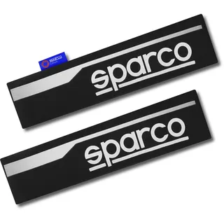SPARCO SPC1207BK Set mit 2 Kissenbezügen, Schwarz